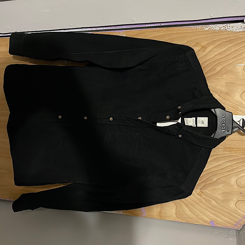 New Black H&M Corduroy Button Down.